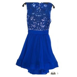La Femme - Electric Blue Dress